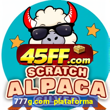 777g.com plataforma de jogos